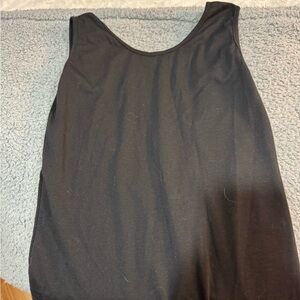 Classic Black Sleeveless Top